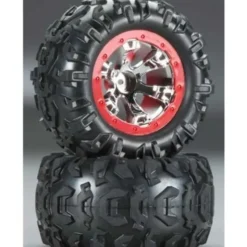 7272 Traxxas 1/16 Assembled Red Beadlock Summit (2) - Little Painter Art | Exploring the Endless Possibilities of Art| Shop All