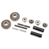 8982 Traxxas Gear set, differential (output gears (2)/ spider gears ( - Little Painter Art | Exploring the Endless Possibilities of Art| Shop All