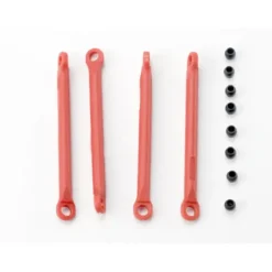7118 Traxxas Push rod (molded composite) (red) (4)/ hollow balls (8) - Little Painter Art | Exploring the Endless Possibilities of Art| Shop All