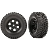9774 Traxxas Tires & Wheels, Premounted (Black 1.0", BFGoodrich) - Little Painter Art | Exploring the Endless Possibilities of Art| Shop All