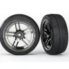 8373 Traxxas Tires and wheels, glued chrome, 1.9" Response tires Front - Little Painter Art | Exploring the Endless Possibilities of Art| Brush