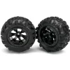7277 Traxxas Tires and wheels, assembled, glued (Geode black beadlock) - Little Painter Art | Exploring the Endless Possibilities of Art| Shop All