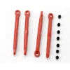 7038 Traxxas Toe link, front & rear (molded composite) (red) (4) - Little Painter Art | Exploring the Endless Possibilities of Art| Shop All