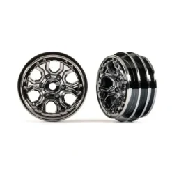 9770 Traxxas Wheels, 1.0" (Black Chrome) (2) - Little Painter Art | Exploring the Endless Possibilities of Art| Shop All