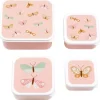 A Little Lovely Co. Lunch Container Set - Butterflies - Little Painter Art | Exploring the Endless Possibilities of Art| Shop All
