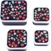 A Little Lovely Co. Lunch Container Set - Strawberries - Little Painter Art | Exploring the Endless Possibilities of Art| Shop All
