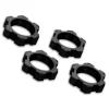 7758A Traxxas Wheel nuts, splined, 17mm, serrated (black-anodized) (4) - Little Painter Art | Exploring the Endless Possibilities of Art| Brush