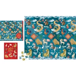 Aaron Hwang 500pc Puzzle - The Chinese Zodiac - Little Painter Art | Exploring the Endless Possibilities of Art| Shop All