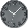 Abbott 12" Wall Clock - Charcoal - Little Painter Art | Exploring the Endless Possibilities of Art| Hot