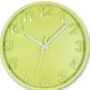 Abbott 12" Wall Clock - Green - Little Painter Art | Exploring the Endless Possibilities of Art| Hot
