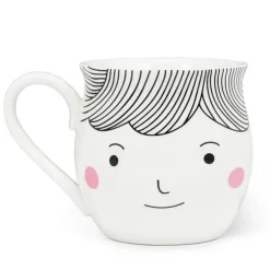 Abbott Bone China Mug 16oz Face, His or Hers - Little Painter Art | Exploring the Endless Possibilities of Art| Hot
