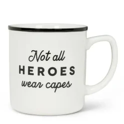 Abbott Ceramic Mug 14oz Not All Heroes Wear Capes - Little Painter Art | Exploring the Endless Possibilities of Art| Shop All