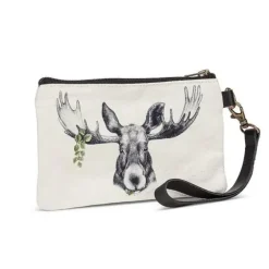 Abbott Cotton Pouch - Moose - Little Painter Art | Exploring the Endless Possibilities of Art| Hot