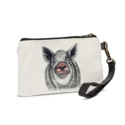 Abbott Cotton Pouch - Oskar Pig - Little Painter Art | Exploring the Endless Possibilities of Art| Hot