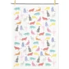 Abbott Cotton Tea Towel - Speckle Cats - Little Painter Art | Exploring the Endless Possibilities of Art| Hot