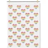 Abbott Cotton Tea Towel - Rainbow Hearts - Little Painter Art | Exploring the Endless Possibilities of Art| Shop All