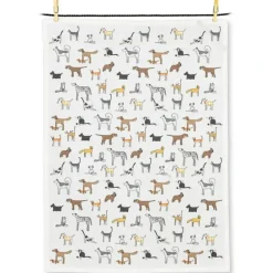 Abbott Cotton Tea Towel - Cat & Dog - Little Painter Art | Exploring the Endless Possibilities of Art| Shop All