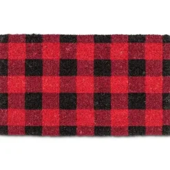 Abbott Doormat - Buffalo Plaid - Little Painter Art | Exploring the Endless Possibilities of Art| Shop All
