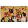 Abbott Doormat - Five Cats Abstract - Little Painter Art | Exploring the Endless Possibilities of Art| Shop All