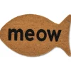 Abbott Doormat - Meow Fish-Shaped - Little Painter Art | Exploring the Endless Possibilities of Art| Shop All