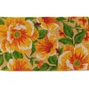 Abbott Doormat - Peach Field Flowers - Little Painter Art | Exploring the Endless Possibilities of Art| Shop All