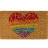 Abbott Doormat - Rainbow Heart - Little Painter Art | Exploring the Endless Possibilities of Art| Shop All