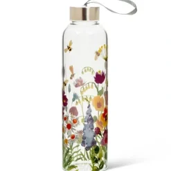 Abbott Glass Water Bottle 18oz Bee Garden - Little Painter Art | Exploring the Endless Possibilities of Art| Shop All