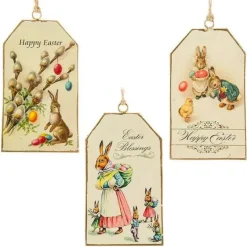 Abbott Hanging Ornament - Easter Themed Tags, Assorted - Little Painter Art | Exploring the Endless Possibilities of Art| Shop All
