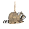 Abbott Hanging Wooden Ornament - Raccoon - Little Painter Art | Exploring the Endless Possibilities of Art| Hot