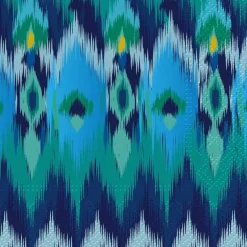 Abbott Lunch Napkins 20pk - Peacock Feather Design - Little Painter Art | Exploring the Endless Possibilities of Art| Hot