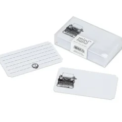 Abbott Mini Memo Notecards 50pk - Typewriter - Little Painter Art | Exploring the Endless Possibilities of Art| Hot