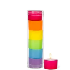 Abbott Multi-Colour Tealights 6pk - Little Painter Art | Exploring the Endless Possibilities of Art| Hot