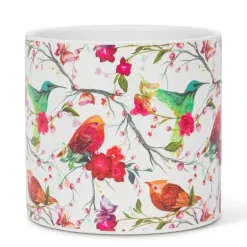 Abbott Planter - Large Bright Birds - Little Painter Art | Exploring the Endless Possibilities of Art| Shop All