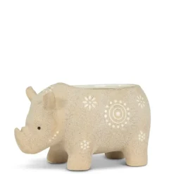 Abbott Planter - Rhino Shaped - Little Painter Art | Exploring the Endless Possibilities of Art| Shop All
