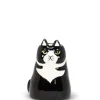 Abbott Planter - Sitting Cat Black and White - Little Painter Art | Exploring the Endless Possibilities of Art| Shop All