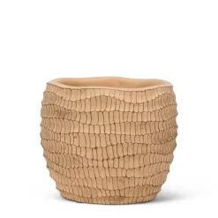 Abbott Planter - Small Ridged Pattern - Little Painter Art | Exploring the Endless Possibilities of Art| Shop All