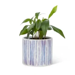 Abbott Planter - Small Shibori Lines - Little Painter Art | Exploring the Endless Possibilities of Art| Shop All