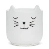 Abbott Planter Large - Sleeping Kitty Face - Little Painter Art | Exploring the Endless Possibilities of Art| Shop All