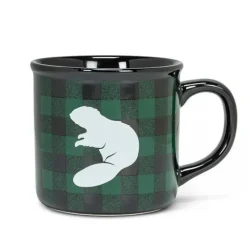 Abbott Porcelain Mug 14oz Beaver Check - Little Painter Art | Exploring the Endless Possibilities of Art| Hot