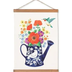 Abbott Scroll Wall Decor - Flowers & Watering Can - Little Painter Art | Exploring the Endless Possibilities of Art| Hot