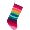 Abbott Stocking 100% Sheep's Wool - Multi Coloured Stripes - Little Painter Art | Exploring the Endless Possibilities of Art| Shop All