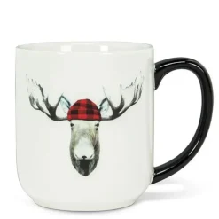 Abbott Stoneware Mug Jumbo 18oz Vintage Moose - Little Painter Art | Exploring the Endless Possibilities of Art| Shop All