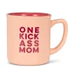 Abbott Stoneware Mug 15oz Kick A** Mom - Little Painter Art | Exploring the Endless Possibilities of Art| Shop All