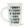 Abbott Tall Bone China Mug 14oz FATHER - Little Painter Art | Exploring the Endless Possibilities of Art| Shop All