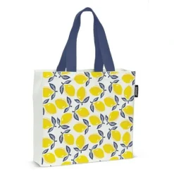 Abbott Tote Bag - Yellow Lemons - Little Painter Art | Exploring the Endless Possibilities of Art| Canvas