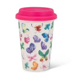 Abbott Travel Mug 12oz Butterflies - Little Painter Art | Exploring the Endless Possibilities of Art| Shop All