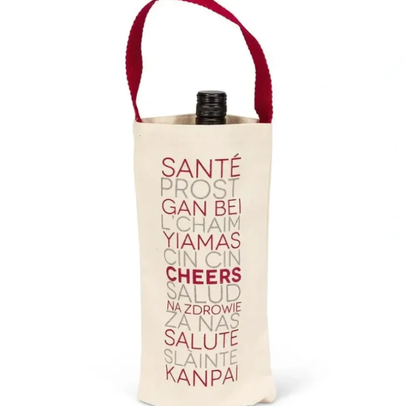 Abbott Wine Bottle Tote Bag - Cheers! - Little Painter Art | Exploring the Endless Possibilities of Art| Canvas