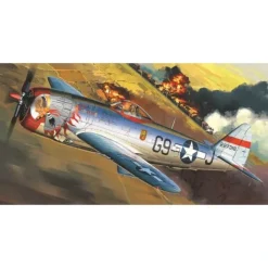 Academy 1/72 P-47D "BUBBLE-TOP" - Little Painter Art | Exploring the Endless Possibilities of Art| Shop All