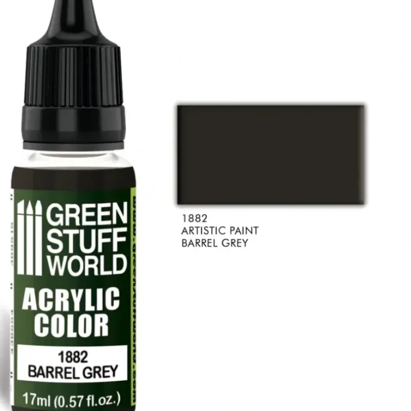 Acrylic Color BARREL GREY - Little Painter Art | Exploring the Endless Possibilities of Art| Pigment