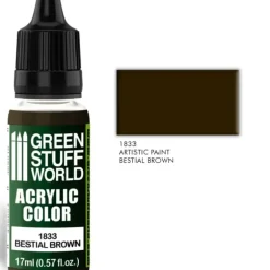 Acrylic Color BESTIAL BROWN - Little Painter Art | Exploring the Endless Possibilities of Art| Pigment